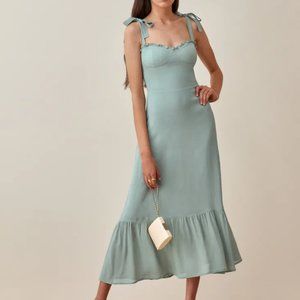 Reformation Nikita Dress - Celadon